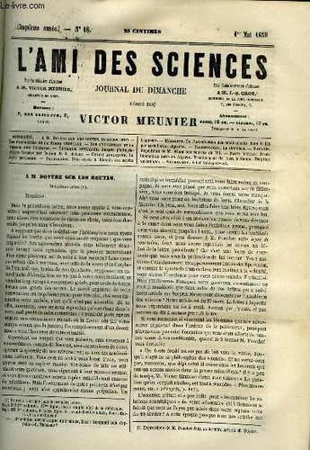 Ami des sciences - l'ami, 18