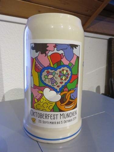 Chope bière grès 1 - chope,