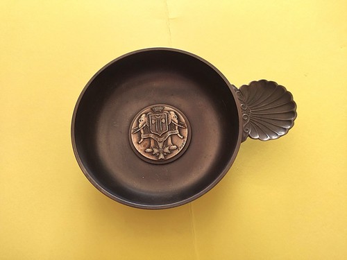 Rare ancien tastevin étain - rare, en