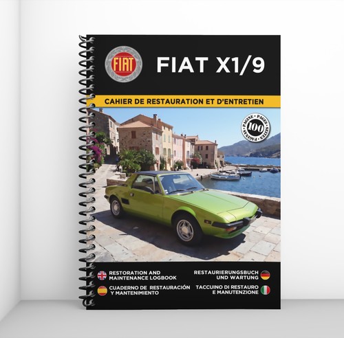 Fiat cahier de - fiat, x1/9