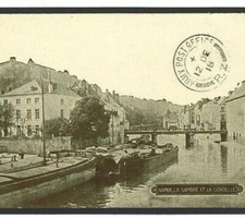 ANZAC Forces WW1 France NZ DIVISION Namur CANAL PPC View Side *FPO/RZ* Card W354