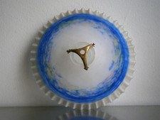 1930 St Paste de glass paste suspension ceiling light decor lace kitchen antique