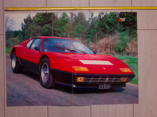 Poster double face ferrari 512 - poster,