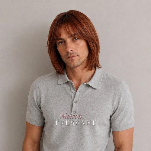 Perruque homme cuivré cm - perruque, 30