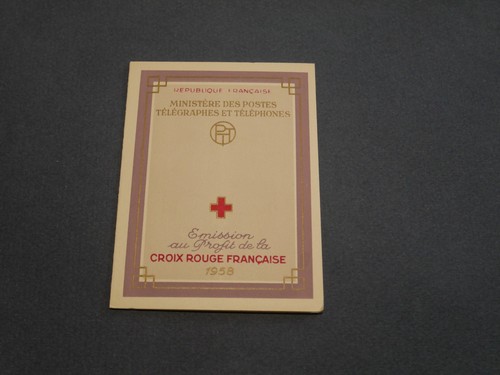 France carnet croix rouge 1958 - croix,