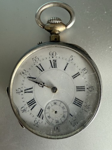 Montre gousset argent massif - argent,