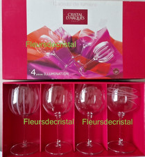 Cristal d'arques 4 Verres a