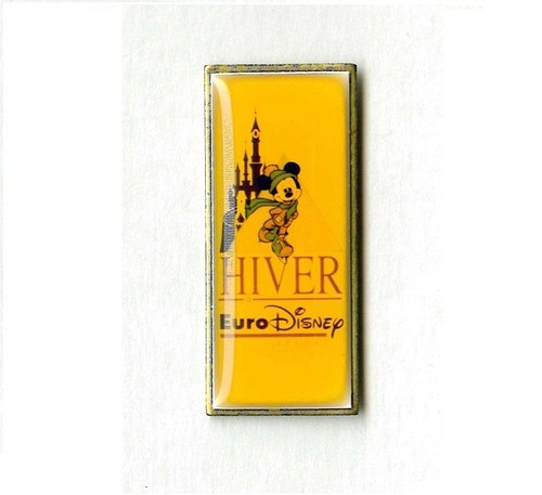 Pin euro disney hiver mickey - pin's,