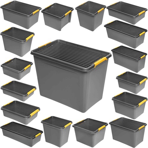 Boîte rangement avec - rangement,