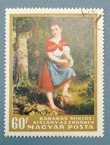 Timbre hongrie magyar - magyar, posta