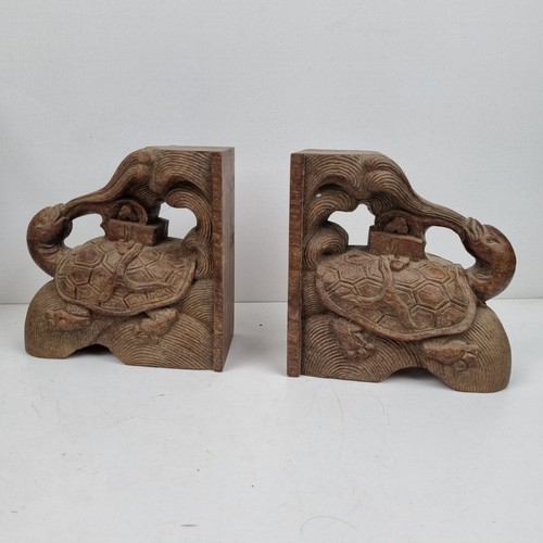 Paire serre livres tortue - de,
