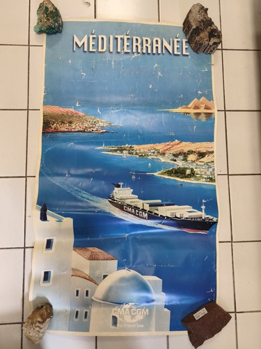 Affiche ancienne vintage cma - vintage,