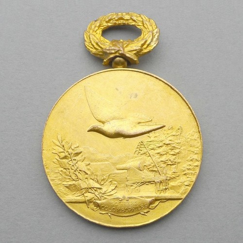 Medal colombophile society - colombophile,