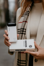 Batterie Externe, Power Bank 10 000 mAh-Blanche - USB - USB.C - Iphone Samsung