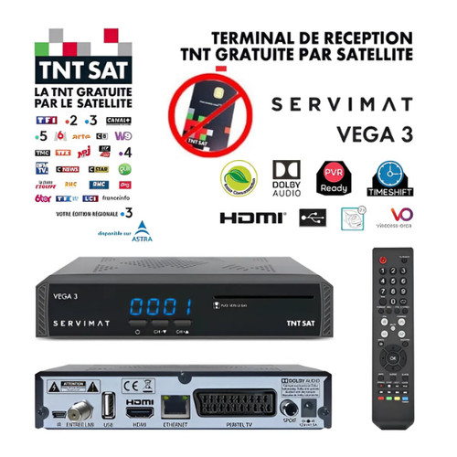 Décodeur récepteur satellite - décodeur,