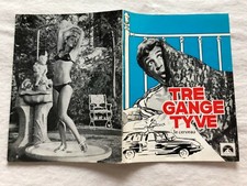 Le cerveau Jean-Paul Belmondo Bourvil David Niven 1969 Danish Movie Program