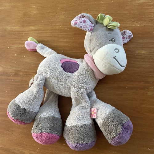 Peluche doudou vache - , alizée