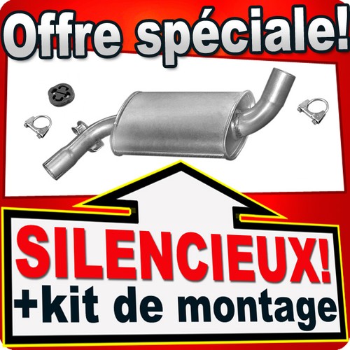 Silencieux intermédiaire pour - silencieux,