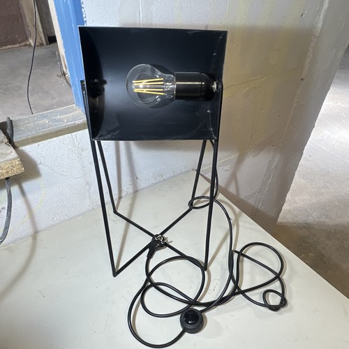 Lampe table noire en - lampe, de