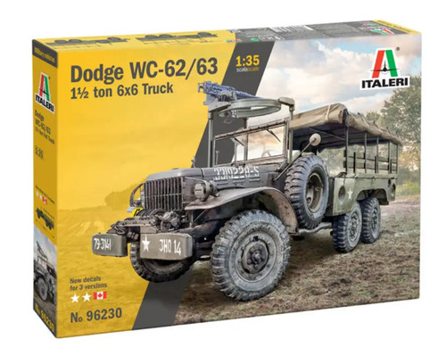 Italeri camion dodge 63 - italeri, wc-62/63