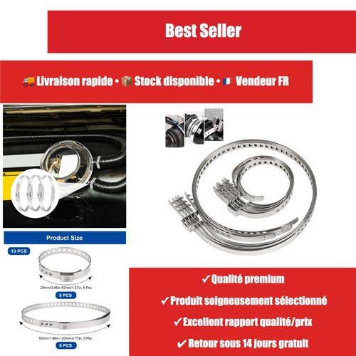Colliers serrage soufflet - de,