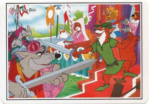 Carte postale les - les, dessins