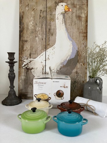 Creuset 4 petites - le,