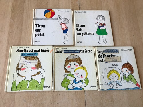 Lot livres gunilla wolde - gunilla,
