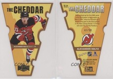 2021 Skybox Metal Universe The Cheddar Gold /50 Alexander Holtz #TC-21 Rookie RC