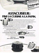 1981 ADVERTISING AUCTION ASTA ASTACUISER pressure cooker