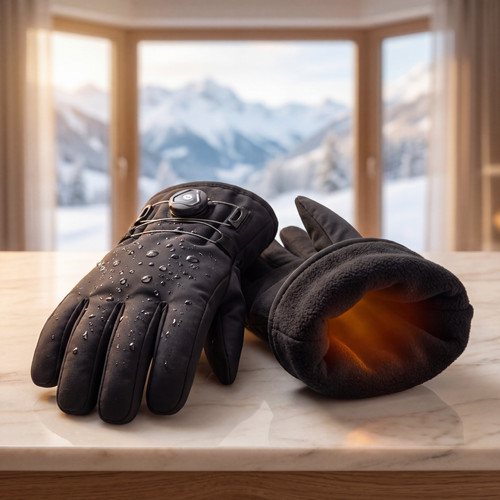 Gants cyclisme hiver chauds - gants,