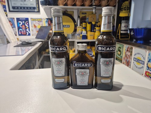 Lot bouteilles ricard - bouteilles,