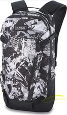 Dakine Heli Pack 12L Snowboard & Ski Backpack Street Art Winter Sport 