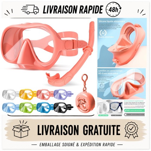 Masque plongée adulte - masque, avec