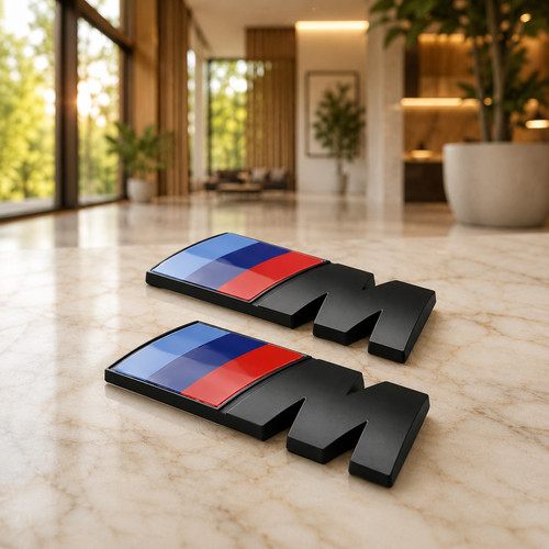 Bmw emblème tricolore 3d - bmw, m