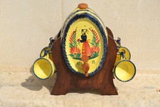 HB QUIMPER CR - 1088 - Alcohol Barrel and 6 Cups Drip Glasses Wood Holder