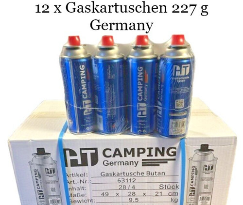Cartouches gaz butane - 12,