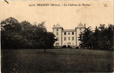Old postcard AK MESSIMY Chateau de Montus (463110)