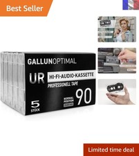 Pack de 5 Cassettes Audio
