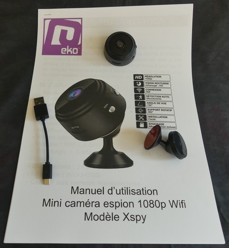 Mini caméra wifi 1080p hd - caméra, –