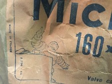 Superb packaging NEW original 1940 MICHELIN air chamber!!