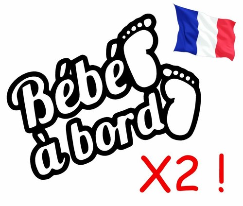 Stickers bébé bord - stickers, auto