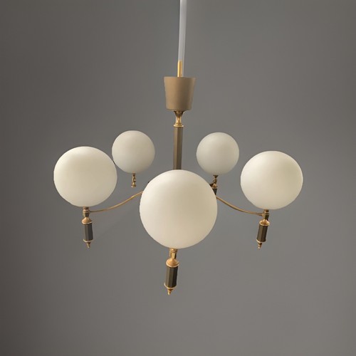 Lustre feux laiton - feux, doré