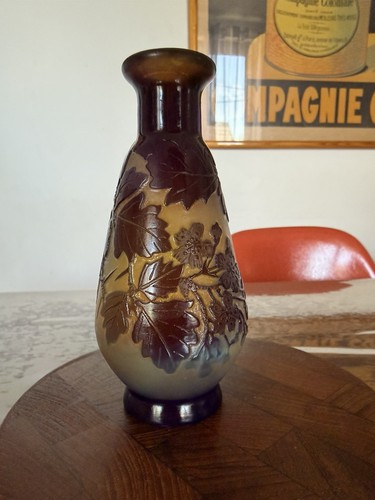 Emile gallé vase pâte - emile,
