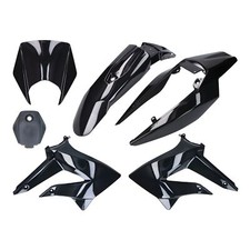 Complete black fairing kit for Derbi Senda 2011-, Gilera RCR, SMT 2011-