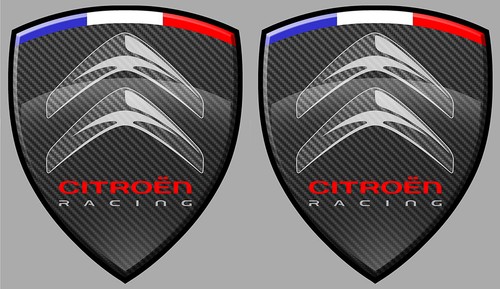 Ecussons citroen - 2x,