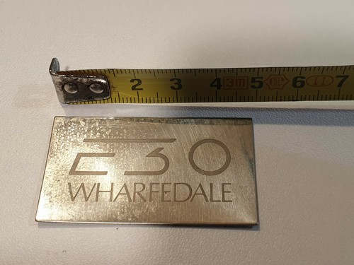 Original metal logo - , wharfedale