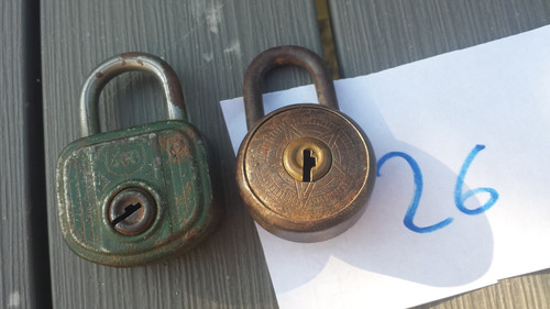 Ancien petits cadenas - 2,