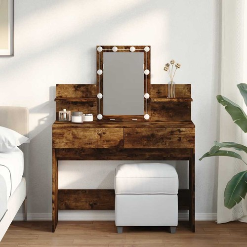 Coiffeuse avec led table - coiffeuse,