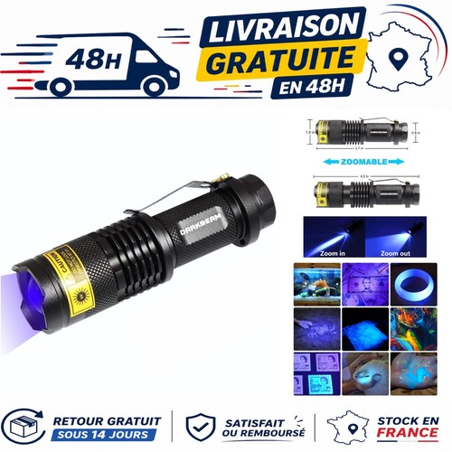 Darkbeam lampe torche - uv, 365nm